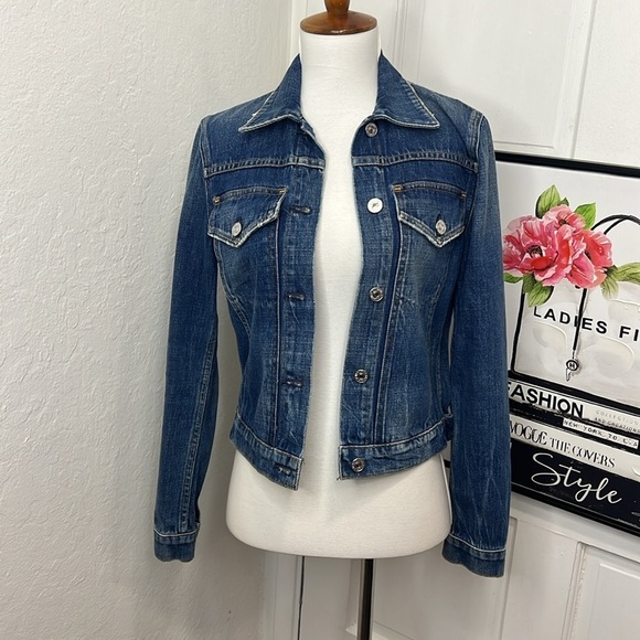 COH Premium Vintage Jean Jacket Size XS - Picture 1 of 8